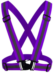 Ham bretele reflectorizante- culoare Violet 