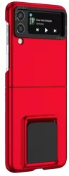 Husa de protectie Flippy pliere Tridimensionala multifunctionala PC pentru Samsung Galaxy Z Flip 3 Rosu