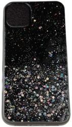 Husa de protectie pentru Apple iPhone 11 Luxury Glitter Stelute Negru 