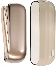 Husa Flippy pentru IQOS 3.0 DUO de Protectie Anti Soc si Zgarieturi din Plastic 12 x 4.5 cm Negru Transparent 