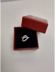 Inel Argint 925 Sarpe cu Pietre Jolie Silver 2.3g 1 cm x 1.5 cm M 54 