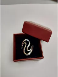 Inel Argint 925 Spirala Jolie Silver 5.3g 2.5 cm x 2 cm M 54 