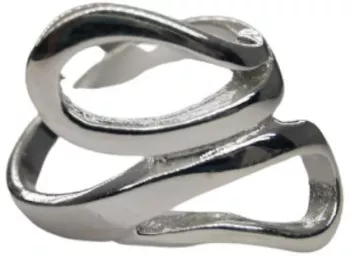 Inel Jolie Silver Argint 925 Sarpe Dublu M 57 