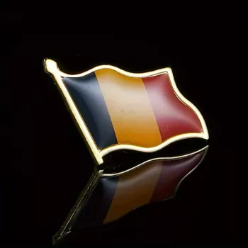 Insigna Steag Tricolor Romania 20x20 mm 