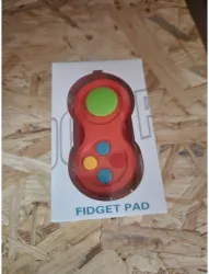 Jucarie interactiva antistres Fidget Pad pentru copii Multicolora Roz + 3 ani Flippy 