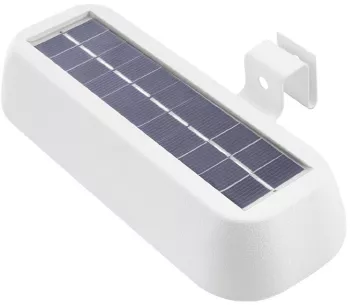 Lampa solara LED dreptunghiulara pentru perete Flippy 18 x 7 cm senzor miscare 6V ABS 2200mAh rezistent la apa culoare lumina alb rec 