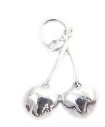 Pandantiv din Argint 925 Jolie Silver Model Cireasa Dubla 23 x 15 mm 1 g 