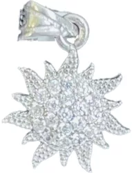 Pandantiv din Argint 925 Jolie Silver Model Soare cu Zirconii 20 x 14 mm 1.8 g 