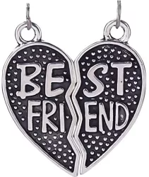 Pandantiv Jolie Silver Argint 925 Model Inima Best Friend 1 g 10x12 mm 