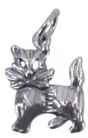 Pandantiv Jolie Silver Argint 925 Model Pisica Cu Fundita 1.5 g 1 x 1.3 cm 