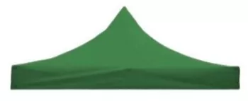 Prelata copertina pentru acoperis cort tip pavilion Flippy 3 x 3 m impermeabila invelis din material textil oxfort 700D cauciucat Verde 