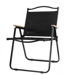 Scaun camping Aluminiu Pliabila Flippy 52 x 53 x 80 cm Negru 