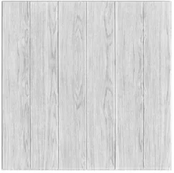 Set 10 Placi Tapet 3D Flippy 70 x 70 cm Grosime 3 mm din Rasina Tip Placi de Lemn Suprafata Acoperita 4.9 mp Gri Deschis 
