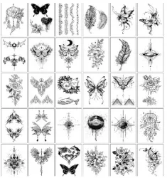 Set tatuaje temporare 
