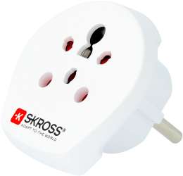Adaptor priza universal Skross 1.500217-E-HDK India Israel Danemarca - EU 