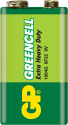 Baterie zinc Greencell GP 9V 1 buc/blister 