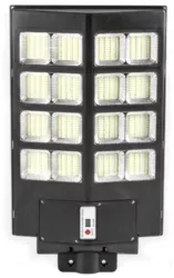 Lampa solara stradala Flippy cu telecomanda senzor de miscare si lumina suport prindere 640 LED-uri IP65 ABS 20AH 400W temperatura 