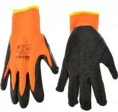 Manusi de iarna pentru protectie ORANGE marimea 8 Geko G73590 