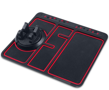 Suport auto eMazing 4 in 1 pentru bord universal pentru tableta si GPS cu rotire 360grade si afisare a numarului de telefon in culoarea 