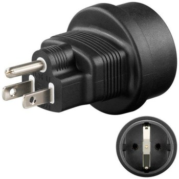 Adaptor priza Schuko - Japonia / USA Goobay 