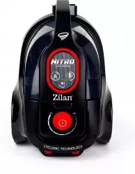 Aspirator ZILAN 750 W Filtru HEPA Capacitate 2 L Filtrare Ciclonica Accesorii Incluse Furtun Flexibil Tija din Inox Design Modern Negru 