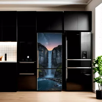 Folie imprimata color pentru decor Frigider dimensiune 200 x 90cm model AVX-FR14 