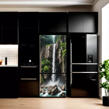 Folie imprimata color pentru decor Frigider dimensiune 200 x 90cm model AVX-FR21 