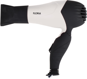 Uscator de par Floria ZLN-8975 Alb Putere 850 W Maner pliabil Protectie impotriva supraincalzirii 