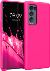 Husa Kwmobile pentru OPPO Find X3 Neo Silicon Roz 55200.77 