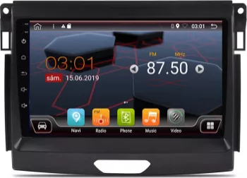 Navigatie dedicata Ford Ranger 2015-2018 cu sistem android 10 