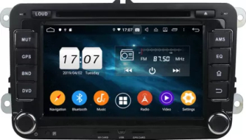Navigatie dedicata gama VW Skoda Seat cu sistem Android 10 cu camera mers inapoi 