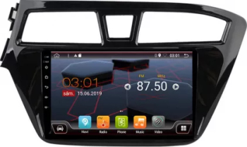 Navigatie dedicata Hyundai I20 2014 2015 2016 2017 2018 4+64GB cu Android 10 