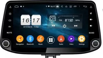 Sistem navigatie cu Android 10 pentru Hyundai I30 Kona 2017- 4GB RAM procesor de sunet DSP 