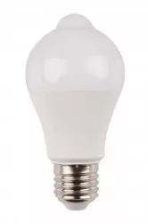 Bec cu LED cu senzor de miscare PIR A60 12W lumina rece Well 