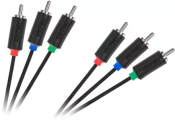 Cablu audio 3x RCA 1.8m Cabletech 