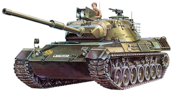 Kit de construit tanc Bundeswehr MBT Leopard cu 1 figurina Lungime 26.7 cm Scara 1 35 14+ 