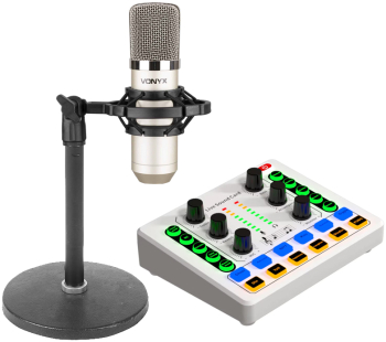 Kit Live Streaming M8 + CM400 