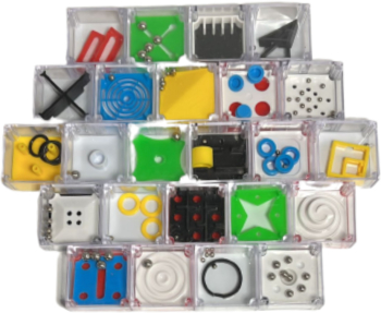 Set 24 Puzzle-uri Distractive si Interactive cu Niveluri de Dificultate Diferite