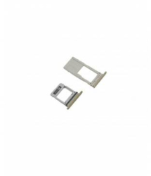 Suport sim si card Samsung Galaxy A8 A530 2018 Auriu Service Pack 