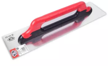 Gletiera inox Olejnik Super Profi 13x48 cm maner soft lung Rosu 