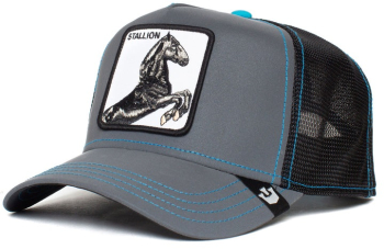 Sapca Goorin Bros trucker trucker stallion reflective negru 