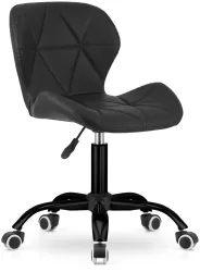 Scaun de birou Artool Noto piele ecologica negru 53.5x57x87 cm 