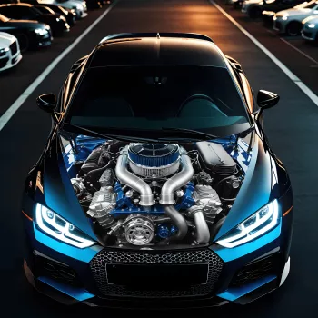 Folie Capota Auto Hood Art rezistenta la exterior marime M 165 x 120cm - Cod AVX-CAPOTA-019M 
