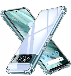 Husa pentru Google Pixel 9 Pro XL - Techsuit Shockproof Clear Silicone - Clear 