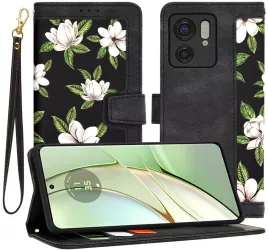 Husa pentru Motorola Edge 40 / Edge 2023 - Techsuit FlipCraft - Flowers of the Dawn 