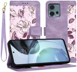Husa pentru Motorola Moto G72 - Techsuit FlipCraft - Mysterious Purple 