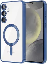 Husa pentru Samsung Galaxy S24 - Techsuit Luxury Crystal MagSafe - Deep Blue 