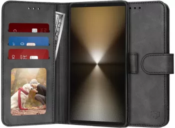 Husa pentru Sony Xperia 1 VI - Techsuit Diary Book - Black 
