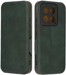 Husa pentru Xiaomi 14 - Techsuit Safe Wallet Plus - Green 