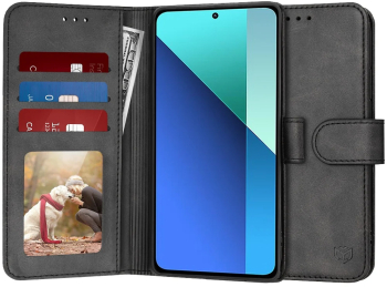 Husa pentru Xiaomi Redmi Note 13 4G - Techsuit Diary Book - Black 